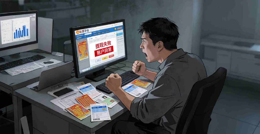 遇到黑彩票平台提现不了悲剧